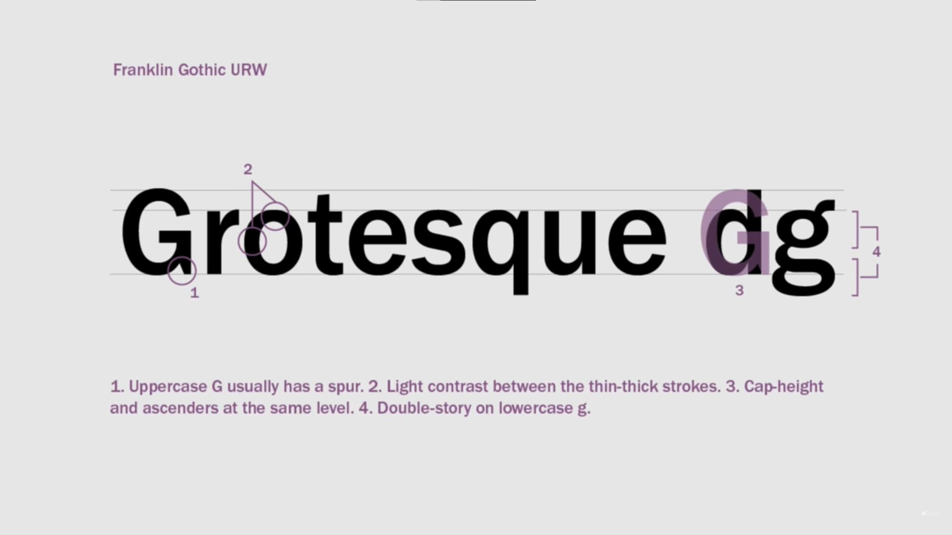 grotesque typefaces