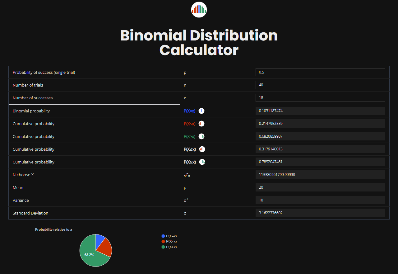 Binomial Calc